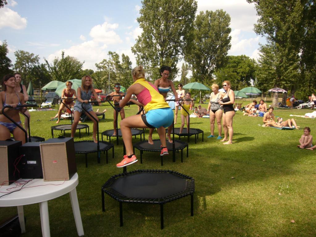 Volt egyszer egy vízi, ill. szárazföldi aerobic nap